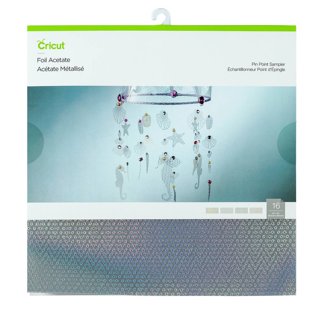 Purchase The Cricut Foil Acetate Sampler Pinpoint At Michaels Com